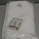 H.VERSAILTEX White Curtains 84 inches Long for Living Room Thermal Insulated Room Darkening Window Treatment Panels Drapes Light Reducing Curtains for Bedroom, 2 Panels, 52" W x 84" L, White