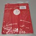 ANRABESS Womens 3/4 Length Sleeve Tops Loose Fit Tunic Shirts Oversized Spring Summer Casual Crew Neck Basic Boxy Tee (Red, M)