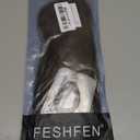 FESHFEN Cheer Ponytail Extensions, 18 inch Long Curly Wavy Drawstring Ponytails Synthetic Pony Tail Hairpieces for Women, Chestnut Brown