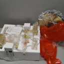 33'' Tall Vintage Table Lamp Set of 2, Candle Stick Buffet Lamps with Gold Leaf Finish and Black Linen Shades, 3-Way Dimmable Bulbs Included, Nightstand Lamps for Living Room Bedroom Dinning Entryway