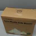 KeaBabies 2-Pack Muslin Crib Sheets for Boys, Girls and Portable Diaper Changing Pad - 100% Cotton Fitted Baby Mattress Cover, Waterproof Foldable Baby Changing Mat