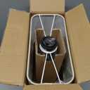 3-Way Dimmable Touch Control Table Lamp with 2 USB Ports and AC Power Outlet Modern Bedside Nightstand Lamp Fabric Shade and Metal Base for Guestroom Bedroom Living Room LED Bulb Included Warm White (Cream)