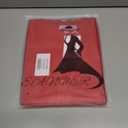 Women's Short Sleeve Cropped Cardigan Button Down Sweater Lightweight Knit Shrugs (Red, XL)