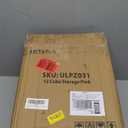 AWTATOS Cube Storage Organizer Portable Closet Organizers and Storage for Kids DIY Stackable 12 Cube Storage Shelves Clothes Organizer for Bedroom, Home, Pink