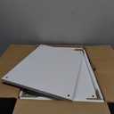 TUTOTAK Bookshelf, 6-Tier Tall Book Shelf, Narrow Bookcase for Small Space, DIY Stackable Bookshelf, for Living Room, Office, Study, Entryway, Industrial, White BS01BW006 (6-Tier(10.7 x 14.5 x 65.3 Inches))