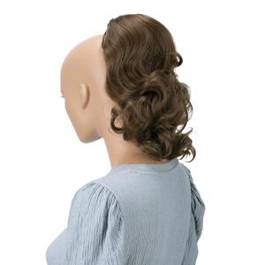 CAISHA 12" Hair Piece Braid Ponytail Extension Voluminous Wavy Light Brown PH206