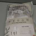 SearchI Jacquard Dining Room Chair Covers Set of 6, Stretch Kitchen Chair Covers Washable Parsons Chair Slipcover Removable Dining Chair Protectors for Hotel,CeremonyBeige Floral Texture