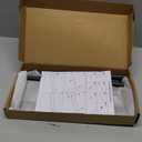 KOKOSIRI Towel Bars Black Bath Towel Holders 20 Inches Bathroom 2-Tiers Ladder Towel Rails Wall Mounted Towels Shelves Rack Stainless Steel, B5008BK-L20