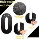 2 x Pre-Strung Black Glitter Retirement Banner,(No DIY)Funny Retirement Party Decorations,"NO MORE MEETINGS,JUST NAPPING & EATING"farewell banner,Party Supplies, Gifts and Decorations