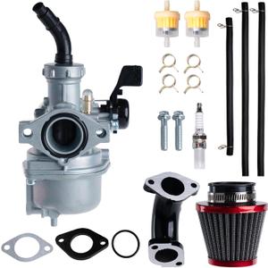 PZ22 Carburetor for Honda XR50 CRF50 Z50 CRF XR 50R Z50R Z50A Mini Trail 50 Compatible with Coolster TaoTao 110cc 125cc SSR CRF50 Pit Dirt Bike 22mm Air Filter