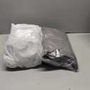 Outdoor Seat Cushion Set, Waterproof & Fade Resistant Patio Chair Cushions, Outdoors Cushion for Patio Furniture, 24 x 24 x 5.75 Inch, Outdoor Couch Cushions with Handle and Ties, Grey