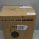 Greenhouse Heater with Digital Thermostat, Green House Heater for Plants,1500W Electric Grow Tent Heaters, Overheat Protection,