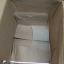 Acrylic 7 inches Toilet Stool Squat, Clear Bathroom Poop Potty Stool, Strong Load-Bearing, Easily Blend into Any Bathroom