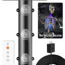 12 ft Skeleton Lighting Kit, (Not Include Skeleton) Remote Control Led with 3 Lighting Mode for Giant Skeleton, Halloween Decoration Light Outdoor, Accessories for Scary Skeleton