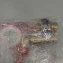 Rain Barrel Spigot Kit, Brass Water Barrel Faucet for Bucket, Water Tanks, Tubs, Pools etc