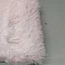 Foxmas Soft Fluffy Area Rugs for Bedroom Kids Room Plush Shaggy Nursery Rug Furry Throw Carpets for Boys Girls, College Dorm Fuzzy Rugs Living Room Home Decorate Rug, 2ft x 3ft, Pink