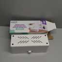 Power Strip Cover and Outlet Cover Box - Effectively Baby Proofs Power Strip on Floor or Wall, Protects Small Hands & Fingers, Cover Box and Outlet Cover Box