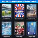 2000 Card Sleeves Top Loaders for Cards, 3" x 4" Hard Plastic Toploaders, Baseball Card Protectors, Trading Card Holder for Football Sports Cards (1000 Toploaders + 1000 Penny Sleeves)