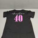 T-Shirt Woman Vintage 1985, Size S, Black