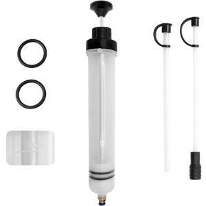 500cc Fluid Extractor, Automotive Fluid Extractor Pump, Manual Extraction and Filling Pump with Two Extraction Tubes, Universal Fluid Oil Change Evacuator Car Accessories