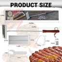 Branding Iron Set, Personalized BBQ Tools with Changeable Letters for Chicken Meat Steak Burgers Barbecue, Names Press