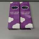 2 x Curl Defining Brush, Vented Curly Hair Brush for Effortlessly Detangling Shaping and Defining Women's Men's Curls on All Wet or Dry Hair Types, Reduces Frizz (Purple)