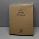 Bemis 500EC Durable Wood Toilet Seat with Easy Clean Hinges, Made in USA, Round, Biscuit