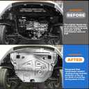 Front Skid Plate for Honda CRV 2023-2025 Engine Splash Shield
Upgrade Manganese Steel Engine Case Guard Under Cover for Honda CRV 2023-2025 Engine Guard Mud Flaps w/Screw Hardware