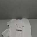 Criusia Drawer Organizer Clothes, 16 Pack Dresser Organizer Bins for Baby Clothes, Underwear Sock, Fabric Closet Organization and Storage Dividers for Nursery Bedroom (96 Compartments, White)