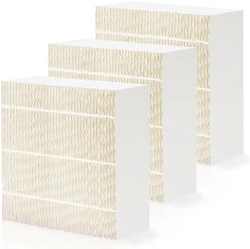 Funmit 1043 Super Humidifier Wick Filter (3 Pack) Replacement for Essick Air AIRCARE EP9500, EP9700, EP9800, EP9R500, EP9R800, 821000, 826000, 826800, 831000 Bemis Space Saver 800 8000 Humidifiers 11x11.9in