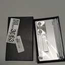 For Samsung Galaxy Z Fold 7 Case with S Pen Holder & Stylus, Z Fold 7 Aluminum Alloy Case [Replacement Protection Cover] Built in Screen Protector Kickstand Case for Z Fold 7 Silver