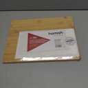 Bamboo Cutting Board for Kitchen - Wood Chopping & Charcuterie Board | Made with Moso Bamboo - Double Sided Butcher Block (13.2" x 9.8" / 33.5 x 25 cm)