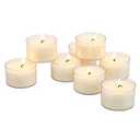 Stonebriar 48 Count White Unscented 6 to 7 Hour Extended Burn Time Clear Cup Tea Light Candles