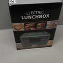 Electric Lunch Box for Adults, 100W 3.5L 2-Layer Portable Food Warmer for Men, Dual Mode 2.5L + 1L Large Heated Lunch Box for Car/Truck/Work, Lonchera Elctrica Porttil para Calentar Almuerzo