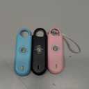 140dB Personal Safety Alarm for Women, 3 Pack Safe Alarm Protection Keychain with Strobe Light & Low Battery Notice, Security Siren Self Defense for Seniors College Girls, Pink+Blue+Black