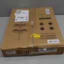 HAMITOR Corner Shower Caddy Tension Pole: Quick Installation 4-Tier Rustproof Bathroom Organizer Shelves for Bathtub Shampoo Storage - 47-121 inch Adjustable Floor Standing Bath Rack Holder - Black