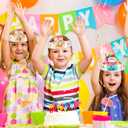 2 x 30 Pack Birthday Crowns for Kids Classroom, Paper DIY Crowns Hats for School Classroom Birthday Party Supplies