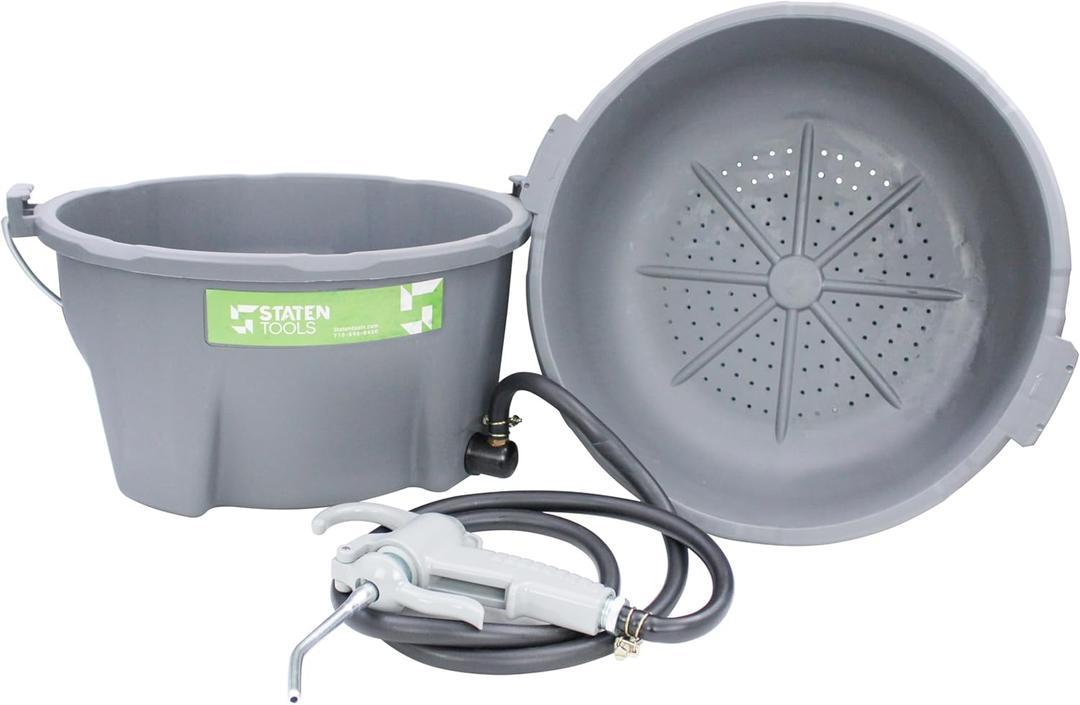 Staten Tools 418 Oiler Oil Bucket Handheld Oiler Gun Compatible with Ridgid 300 oiler, 10883, 535, 700, 12R and 690