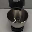 Dash Stand Mixer - Tilt-Head Electric Stand Mixer with Stainless Steel Bowl and Splash Guard For Baking - Forged Iron, 3.5-Quart
