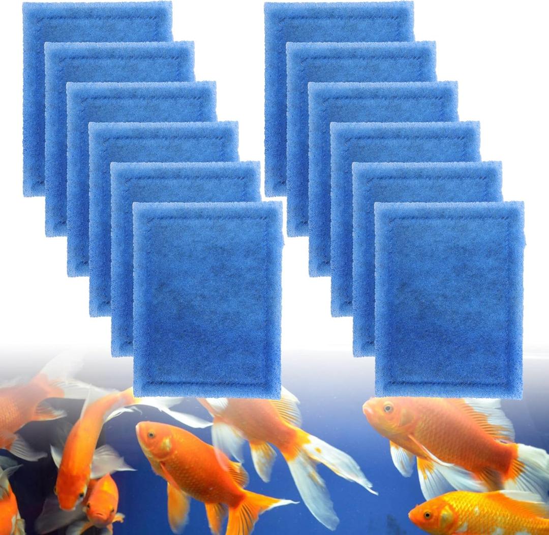 A Fable Aquarium Filter Cartridge Replacement for AquaTech EZ-Change #2 Aquarium Filter, for No.2 Cartridge, for marineland Filter b, Compatible with AquaTech 10-20 Gallon Power Filters (12 Pack)