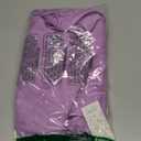 AUTOMET Womens Wide Leg Sweatpants Baggy Lounge Travel Pants Fall Fashion Outfits 2025 Winter Clothes Joggers (X-Large, Purple)