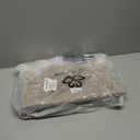 LOVEVOOK Laptop Bag for Women 15.6 Inch Tote Work Bag Leather Computer Briefcase Waterproof Business Teacher Office Bag Handbag with Small Clutch,Light Khaki