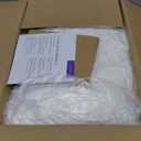 Talalay Natural Latex Pillow Sleeping Bed Pillow, Medium Firmness Latex Pillow for Side, Back, and Stomach Sleepers, Removable Breathable Cotton Cover (Standard Size)