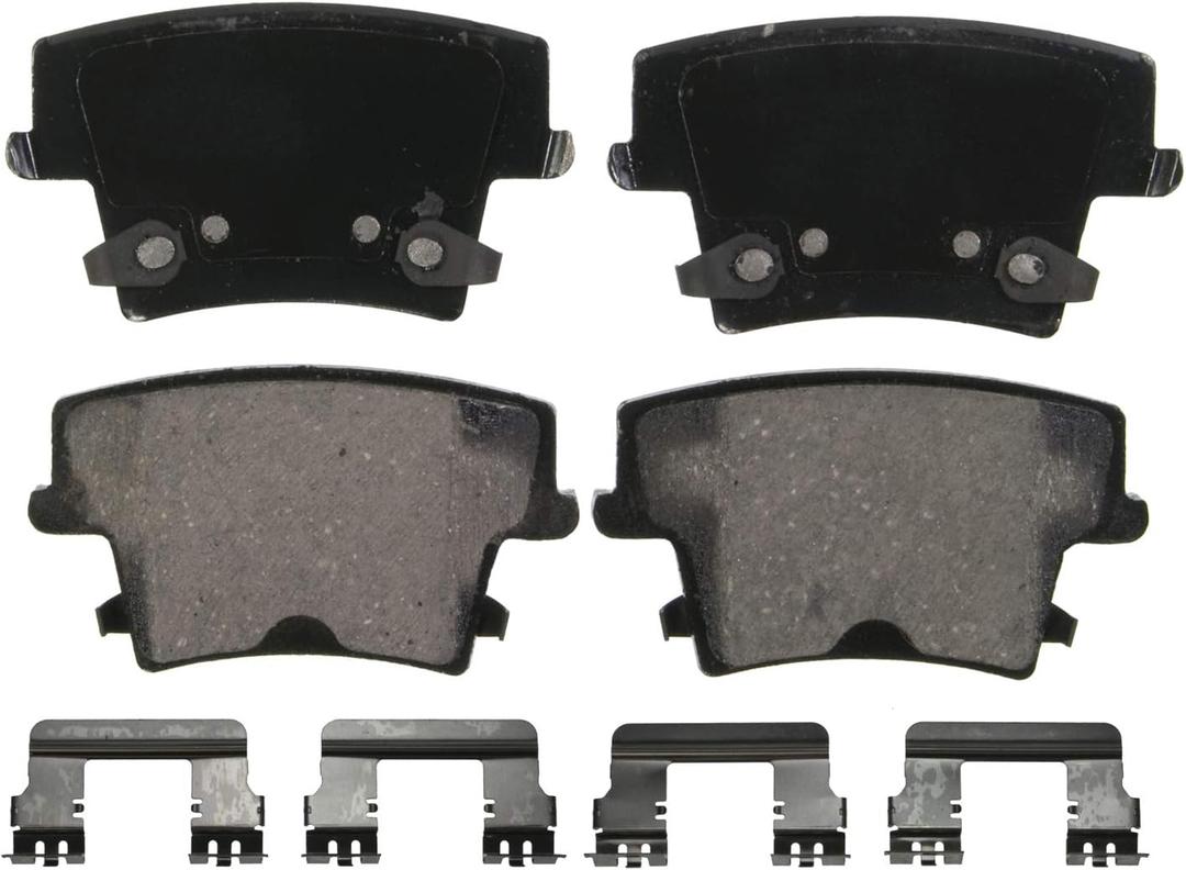 Wagner QS ZD1057 Disc Brake Pad Set, Chamfered Edges for Smooth, Quiet Stops, Fits 20052020 Chrysler 300, 20062020 Dodge Charger, 20092020 Dodge Challenger