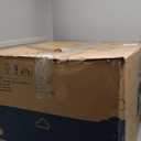 Serta Ashland Home Office Desk Chair with Button Tufted Mid-Back, Memory Foam Cushion and Padded Arms, Mid Century Modern Vanity Armchair with Wheels for Bedroom, Chrome Metal Base, Ivory (Ivory/Twill Fabric)