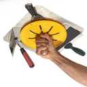 Rapido Tool Co. Drywall Hawk Plate Tool Holder & Organizer for Home (TOOL HOLDER ONLY) - Organizer for Drywall, Masonry, Plaster Tools & Home Improvement - Construction Tools Holder Home Essentials (Pack of 1)