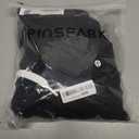 PINSPARK Wide Leg Sweat Pants for Womens High Waisted Baggy Sweatpants Casual Drawstring Workout Pants with Pockets (Black, XL)