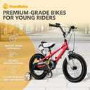 RoyalBaby Kids Bike with Dual Handbrake for Beginners,12 14 16 18 20 Inch Bicycle for Boys & Girls Ages 3-10 Years