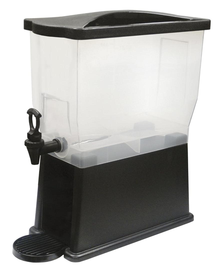 Winco Slim 3 Gallon Beverage Dispenser with Base