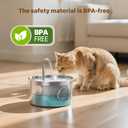 GIOTOHUN Cat Water Fountain Filter Replacement: 12 Cat Fountain Filter - 12 Pet Fountain Filter - 6 Carbon Filters & 6 Foam Filters - Suitable for GIOTOHUN Stainless Steel Cat Fountain S11